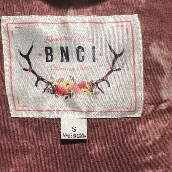 BNCI by Blanc Noir faux suede Boundless North jacket - Picture 3 of 5